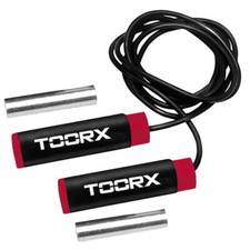 Toorx Corda Salto Veloce in PVC con Pesi Allenamento Saltare Fit Boxe Pugilato 