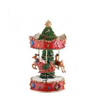 Carillon Natale Giostra L'Oca Nera Girotondo natalizio 1XM955.12