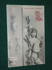 CPA - PORCELAINES & FAIENCES -