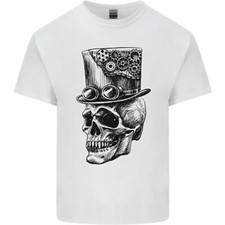 T-Shirt Steampunk Con Teschio