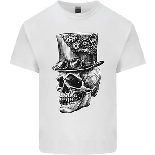 Shirt steampunk con - steampunk, teschio