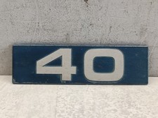 A12141 Targa targhetta logo