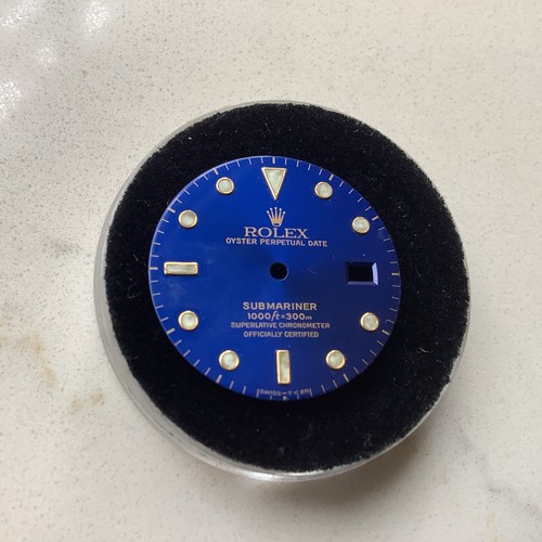 Rolex submariner blue dial - rolex,