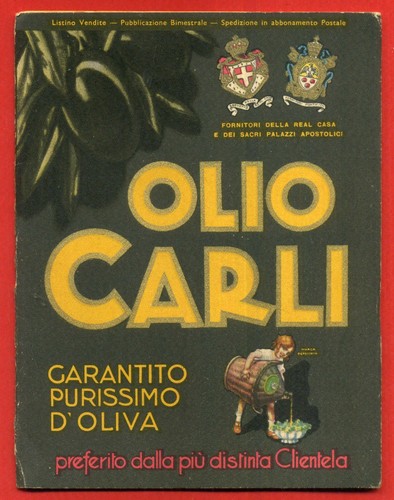 Pubblicitaria olio carli - "olio, carli"
