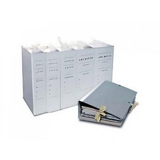 Faldoni archivio rivestiti in carta - dorso 12 cm - formato 25x35cm