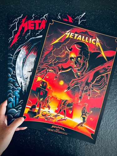 Metallica poster concerto - 2,