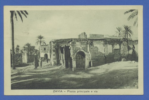 Storia postale libia 1917 - postale,
