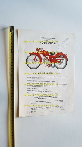 Moto guzzi cardellino 1956 - guzzi,