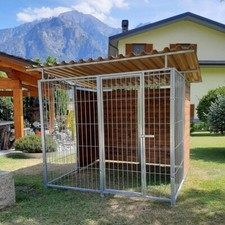 Box per cani coperto - box, retro