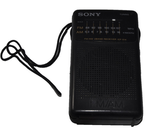 Radio portatile sony - sony, icf-s14"