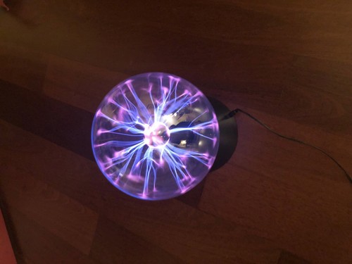 Lampada sfera plasma - a,