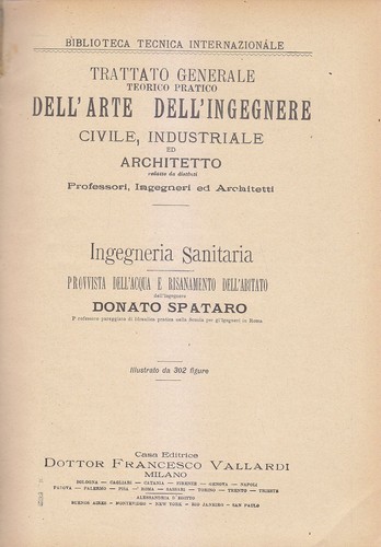 Ingegneria sanitaria provvista - ingegneria,