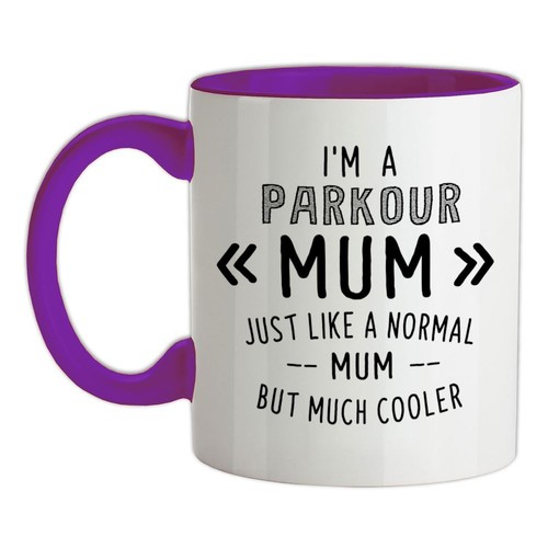 Parkour mum tazza in - i'm, a