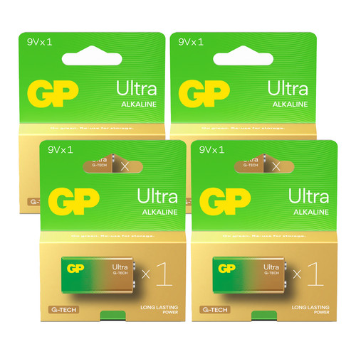 Pezzi ultra 9v batterie - gp,