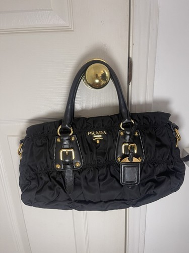 Prada bag tessuto nylon - bag, gaufre