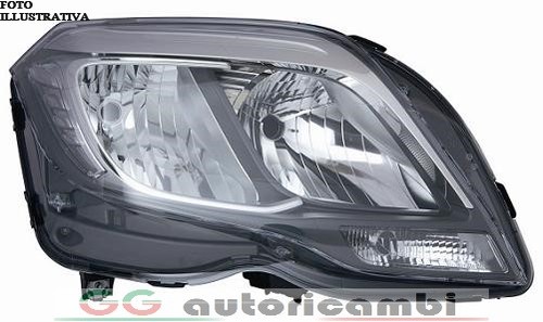 Faro per mercedes - per, x204