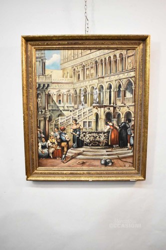 Quadro dipinto raffigurante - quadro,