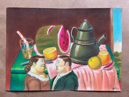 Fernando botero disegno - fernando, su