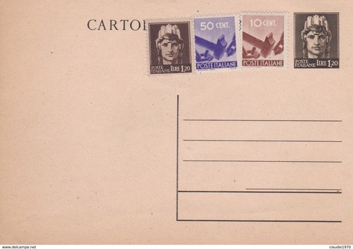 Intero postale lire - intero, lire.