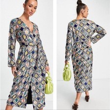 Abito midi con paillettes
