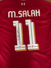 Maglia Mo Salah firmata