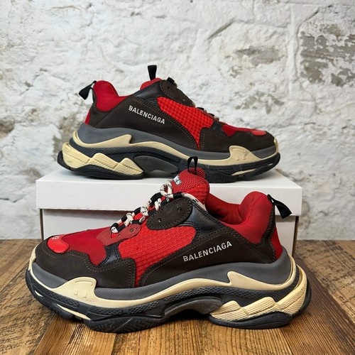Balenciaga triple rosso nero - balenciaga,