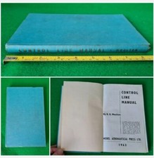 Control Line Manual Model Aeronautical Press Ltd Aircraft 1963 R.G. Moulton Book