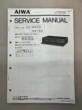 Aiwa wx33 wx180 original - wx180,