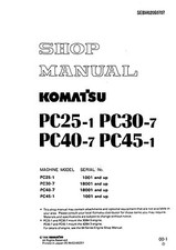 Komatsu pc25 pc30 pc40 pc45 - komatsu,