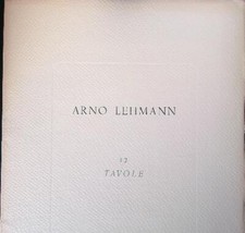 ARNO LEHMANN. 12 TAVOLE AA.VV