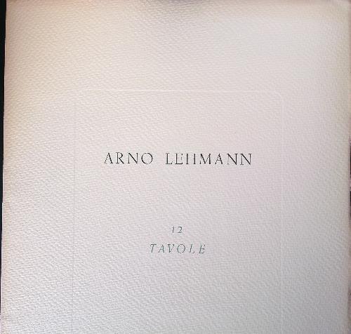 Arno lehmann tavole aa vv - arno, 12