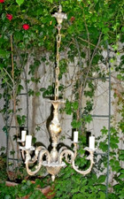 Antico elegante lampadario 4