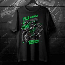 T-shirt Kawasaki ZX14R per motociclisti sportivi