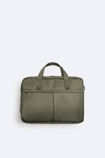 New Zara Nylon Briefcase