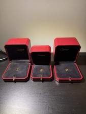 Cartier Set Of 3 Retail Window