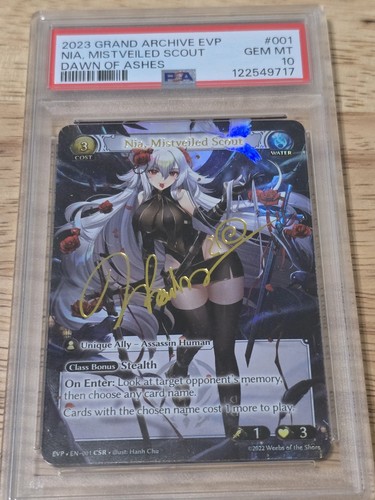 Psa10 nia mistveiled scout - psa10,