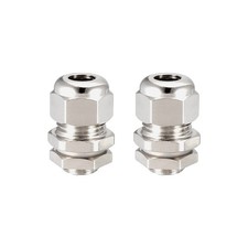 2pz. M8 pressa cavo metallico