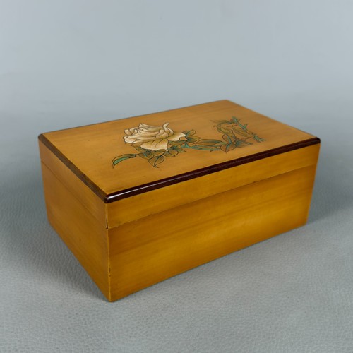 Scatola legno cofanetto inciso - scatola,