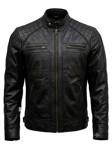Giacca moto uomo cafe racer - giacca,