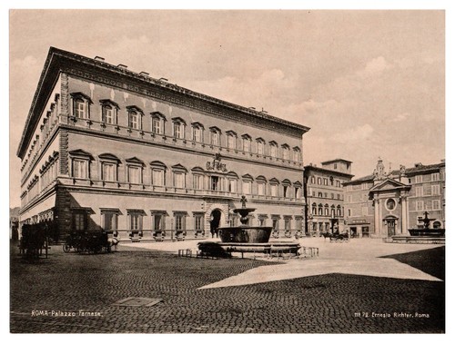 Rara stampa epoca roma - roma,