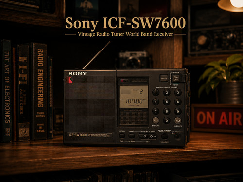 Sony icf sw7600 rare - sony, icf-sw7600