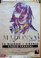 Manifesto MDNA tour Madonna in concerto a Firenze 16 giugno 2012