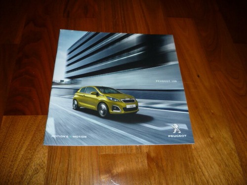 Peugeot 108 depliant - , 05/2019