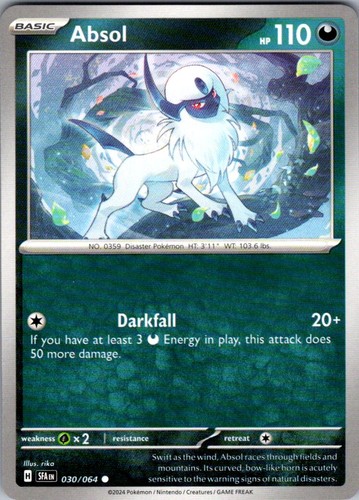 Absol common shrouded - sv:,