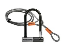 Lucchetto U-Lock Kryptonite KryptoLok Serie 2 Mini-7 con KryptoFlex 120cm