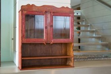 Libreria Antica Etagere in legno di teak laccato kkg100