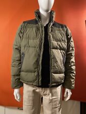 MCS Piumino D’Anatra,Giacca Uomo,taglia L,verde militare,maniche rimovibili