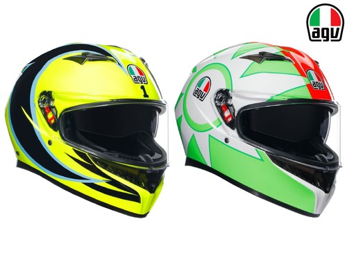 Casco moto agv crash - k3,