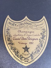Une étiquette champagne - une, de