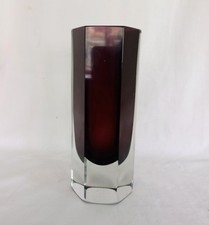 Vaso esagonale vintage in